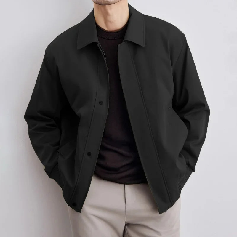 Optew Men’s Pointed Collar Jacket