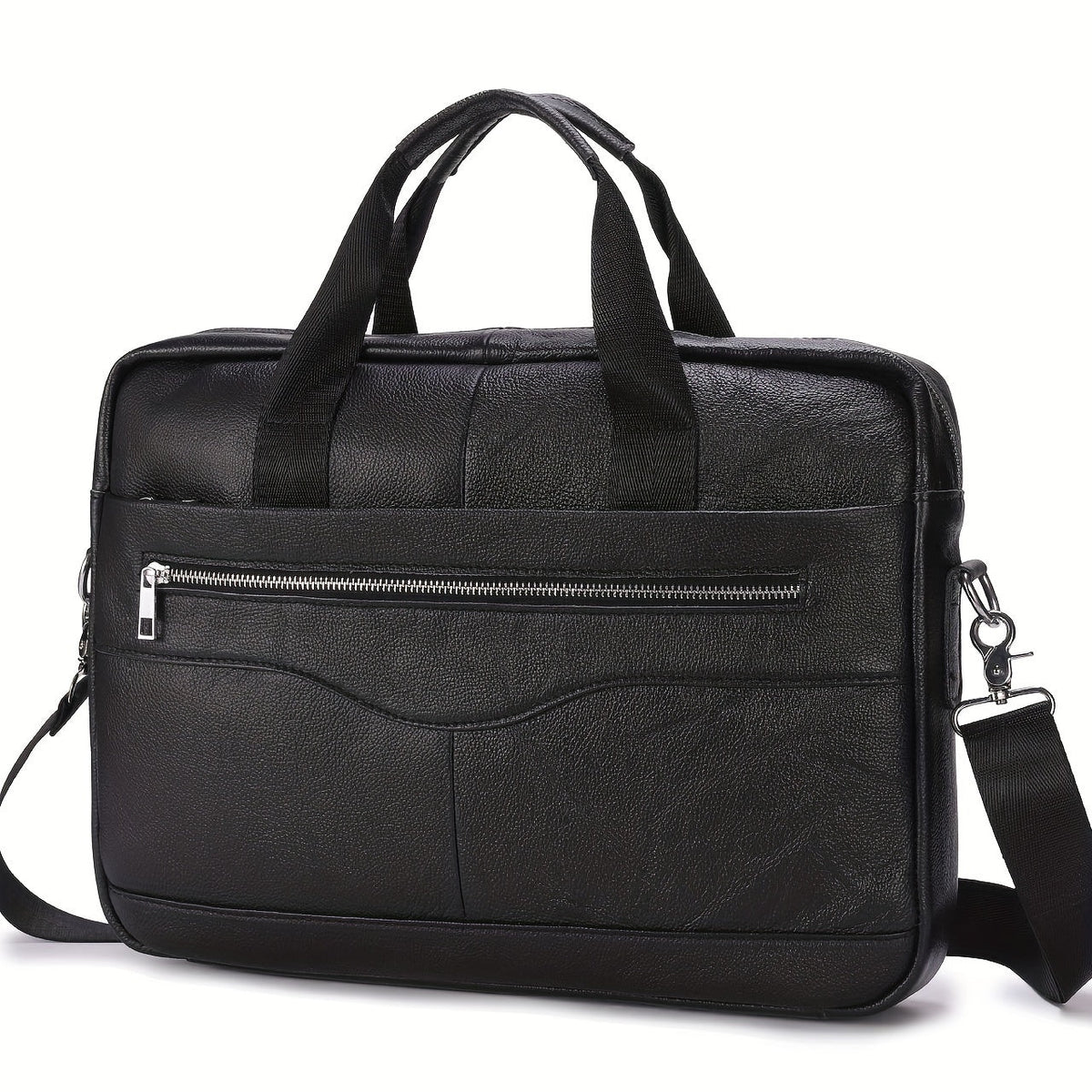 Optew Men’s Leather Laptop Briefcase