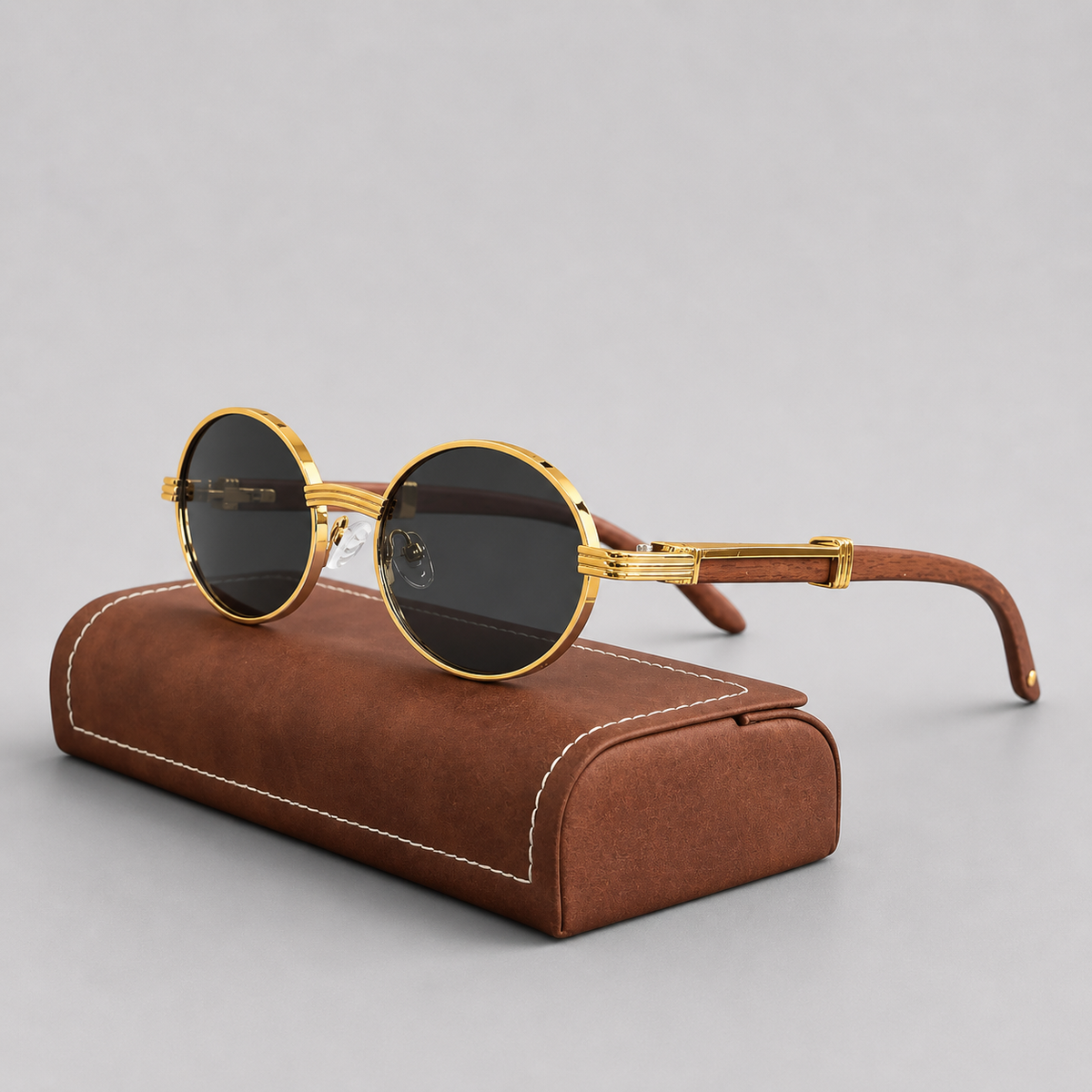 Optew Men’s Round Sunglasses