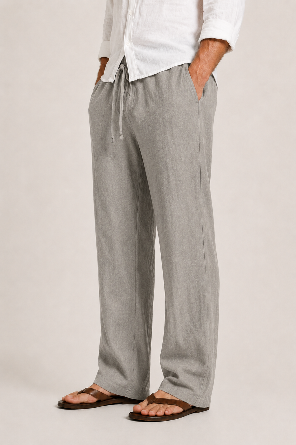Optew Men’s Linen Trousers