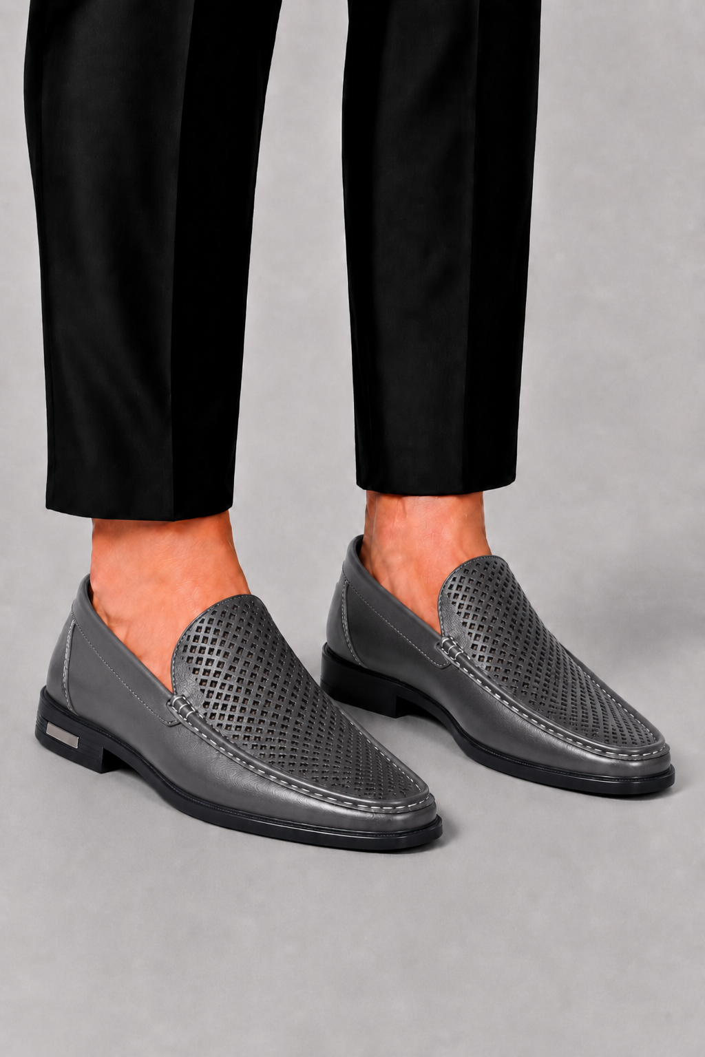 Optew Men’s Slip-On Leather Loafers