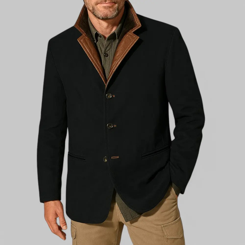 Optew Men’s Vintage Field Jacket – Classic Autumn Casual Style