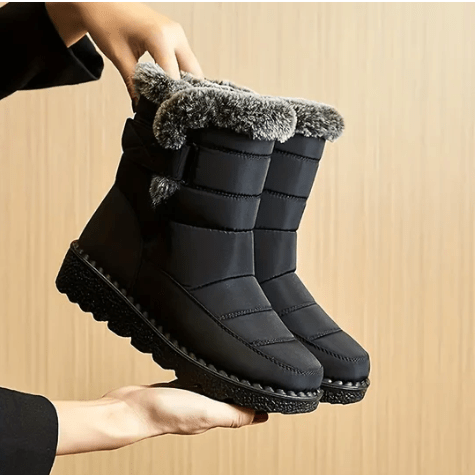 Optew Women's Everyday Waterproof Winter Ankle Boots