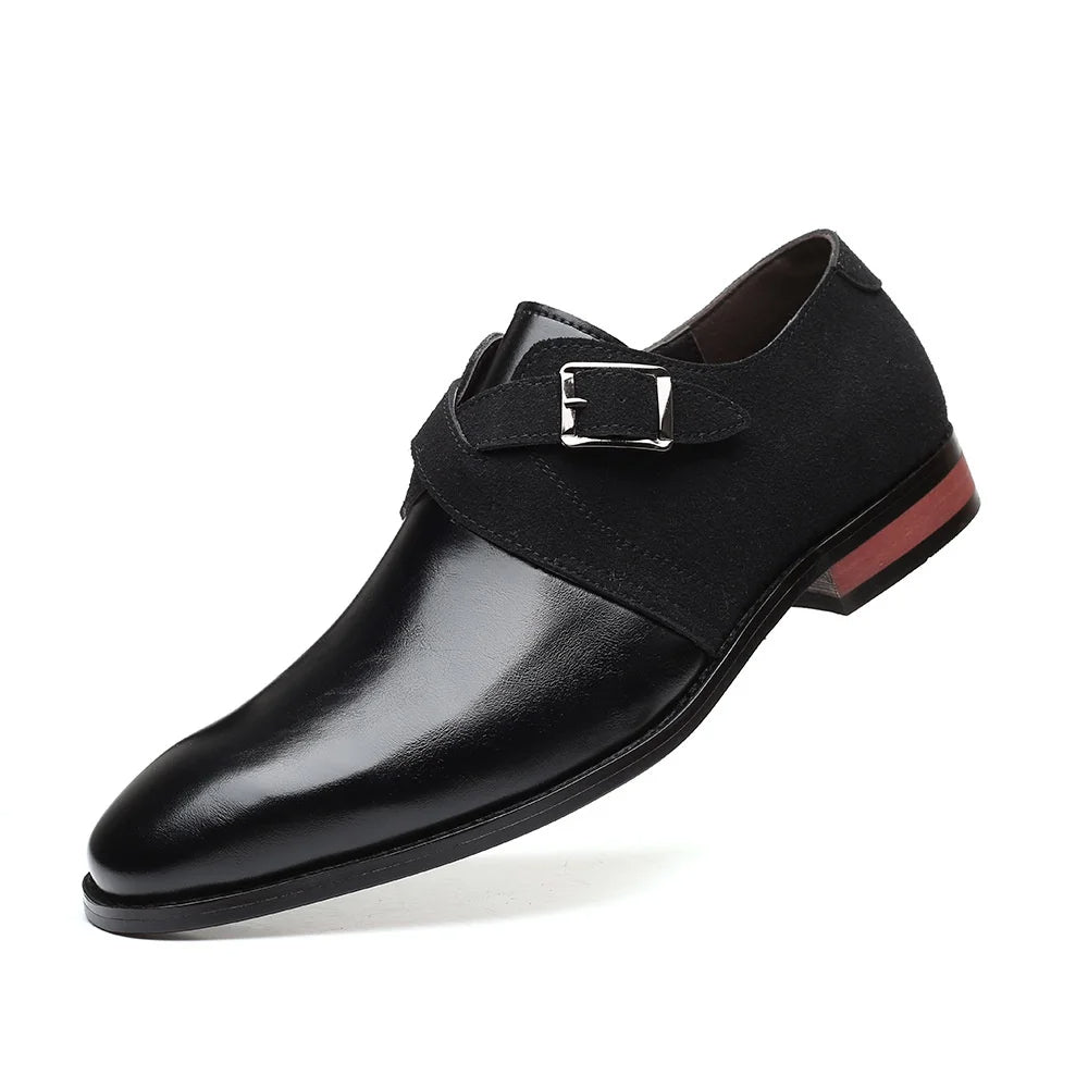 Optew Men’s Double Buckle Loafers