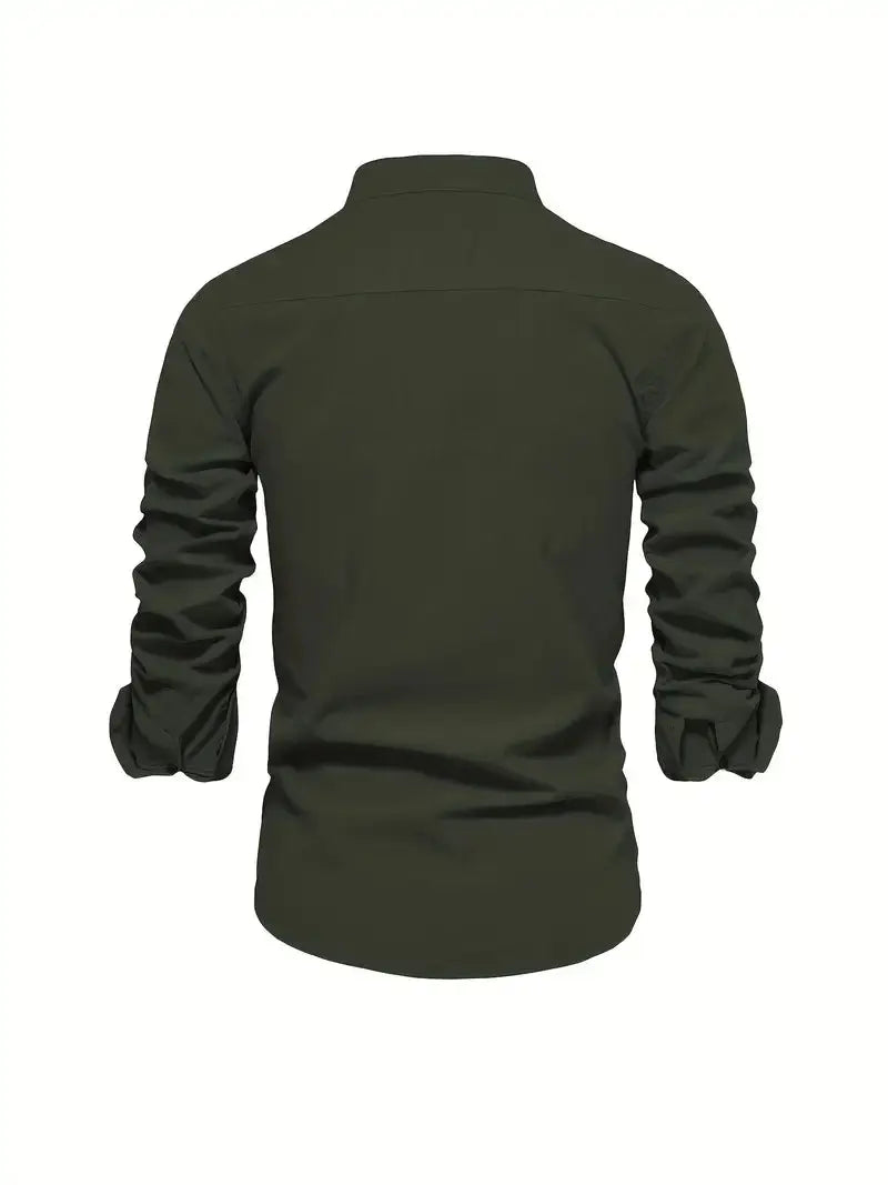 Optew Men’s Classic Button-Up Shirt