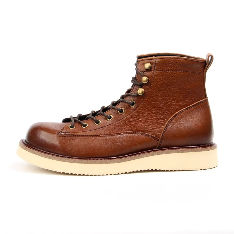 Optew Men’s Lace-Up Boots