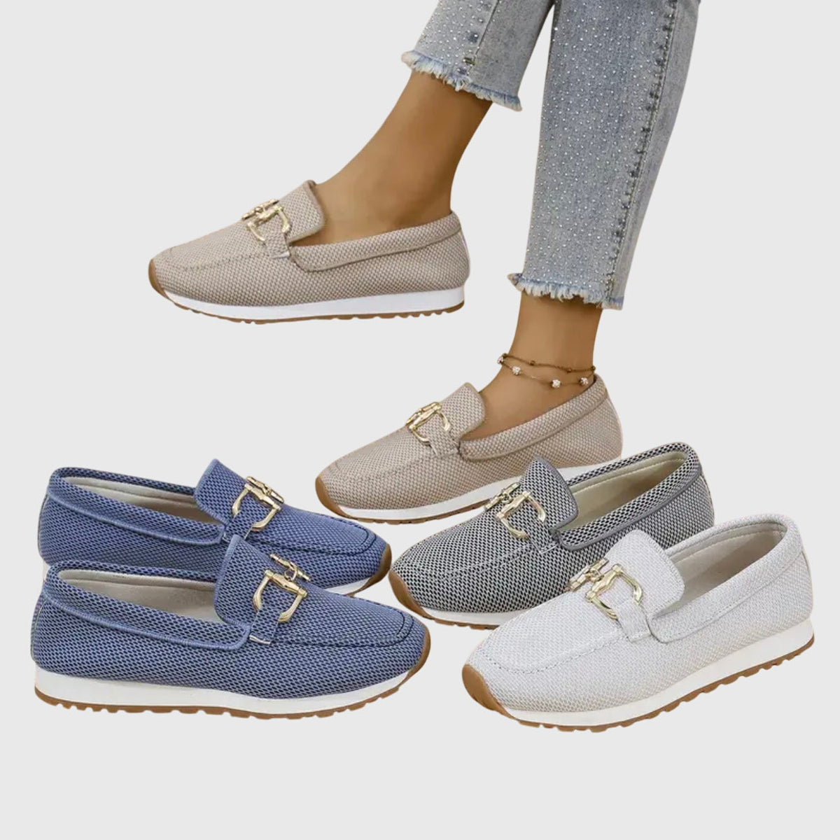 Optew Women's Everyday Slip-On Loafers