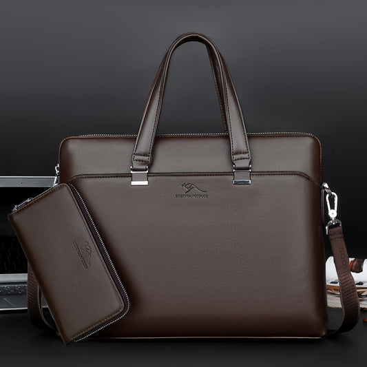 Optew Men’s Two-Piece Briefcase Set