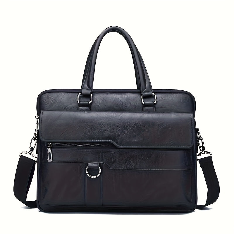 Optew Men’s Vintage Briefcase Bag