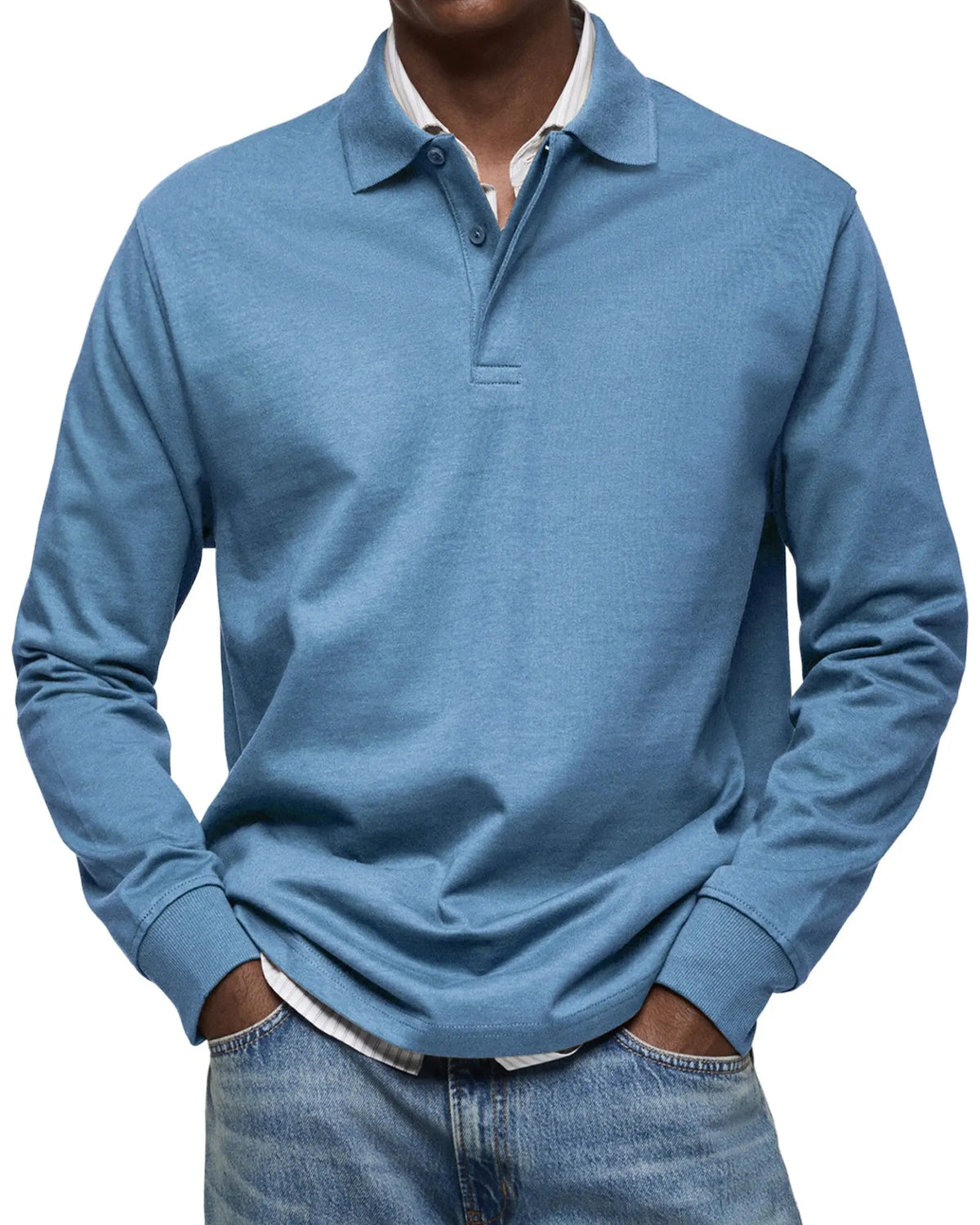 Optew Luxury Long Sleeve Polo