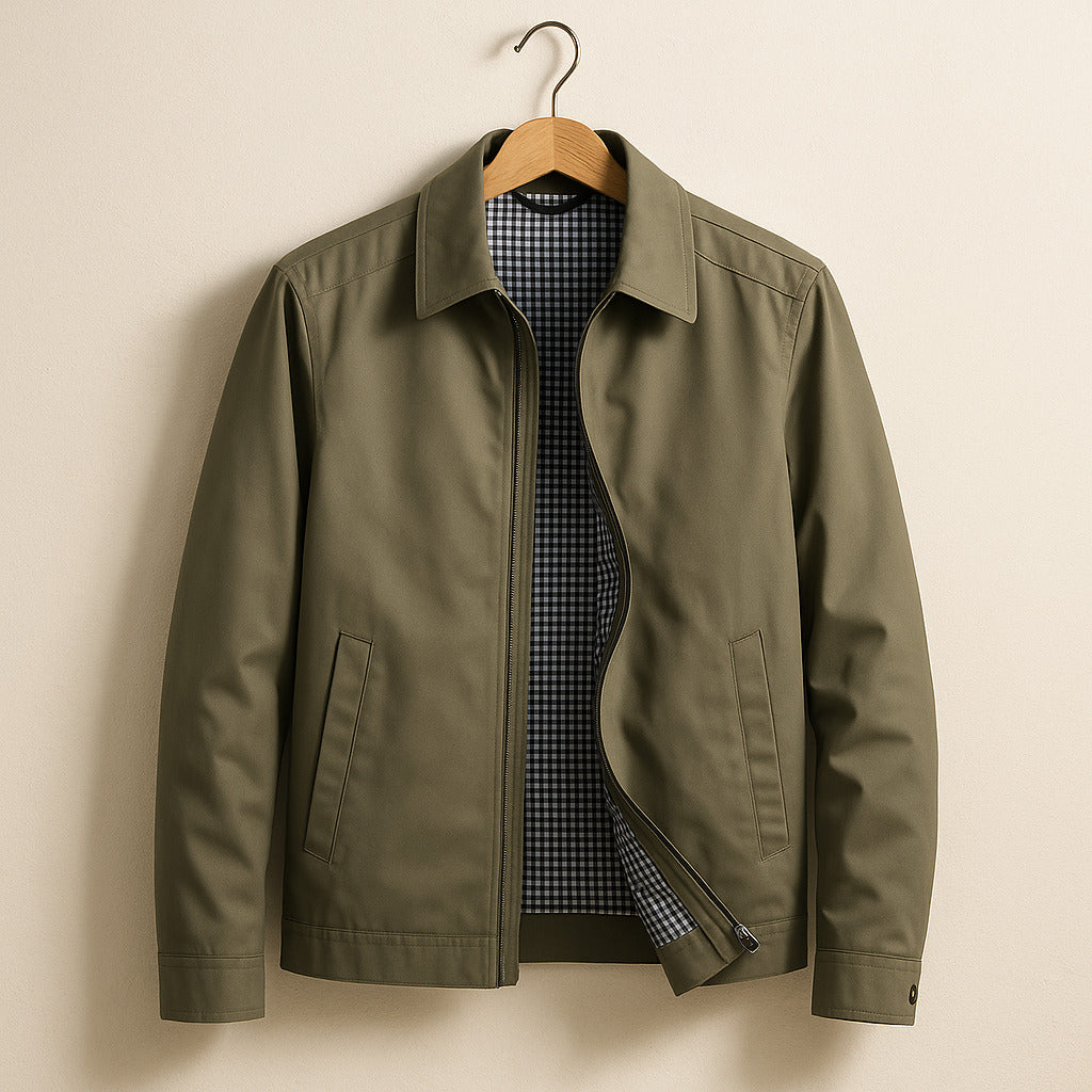 Optew Men’s Lined Classic Jacket
