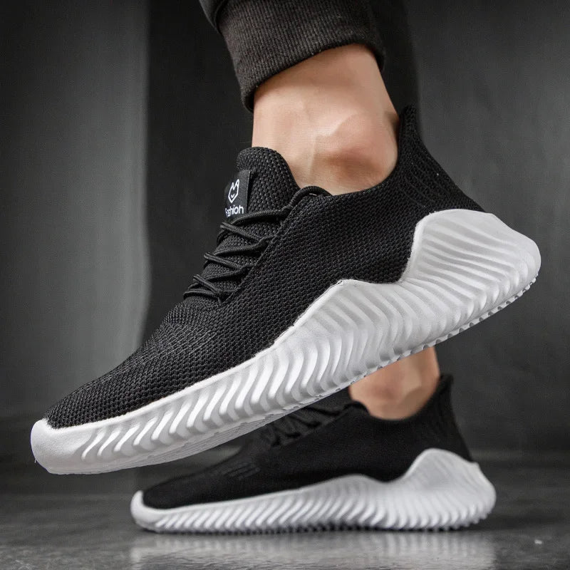 Optew Men’s Lightweight Knit Sneakers