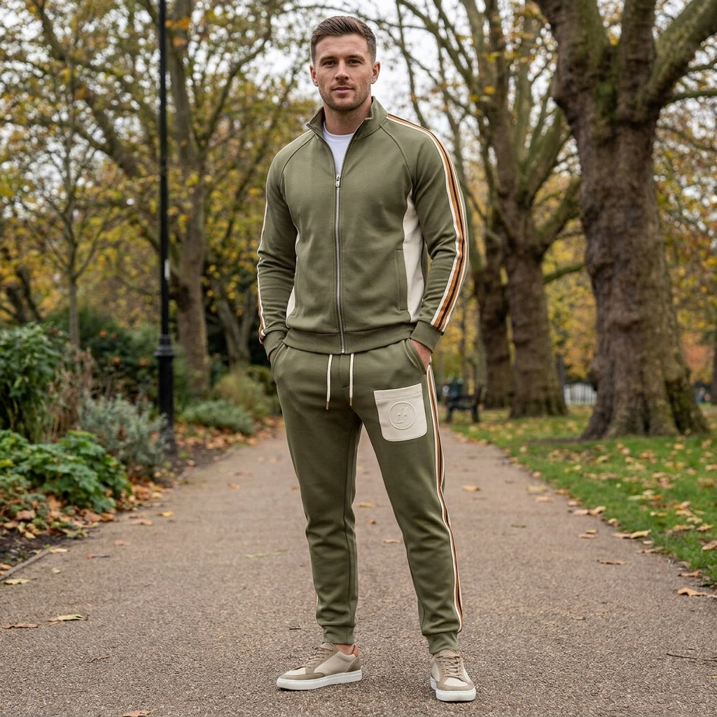 Optew Men’s Thermal Tracksuit Set