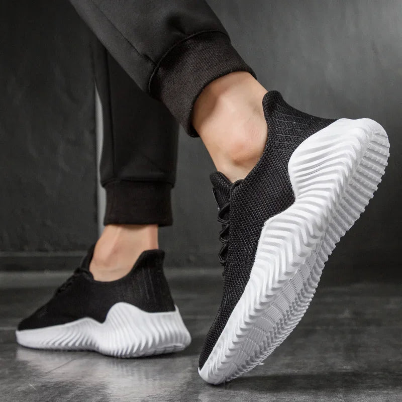 Optew Men’s Lightweight Knit Sneakers
