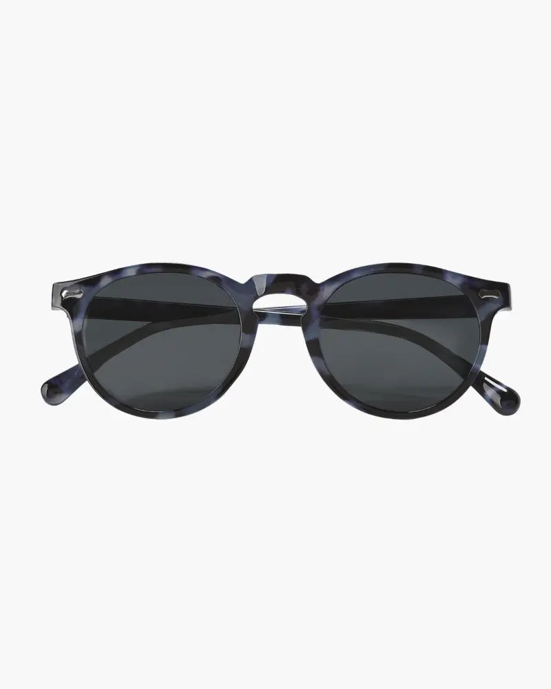 Optew Retro Round Sunglasses for Men with UV Protection Black