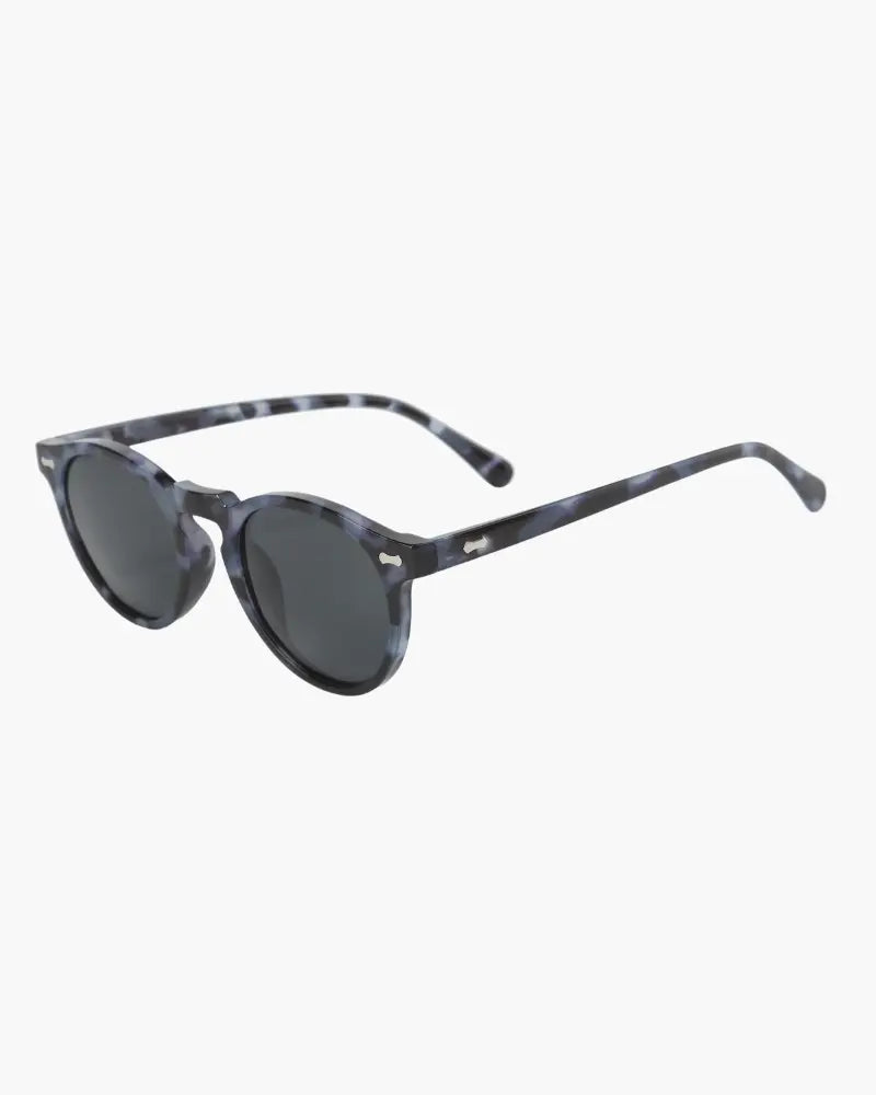 Optew Retro Round Sunglasses for Men with UV Protection Black