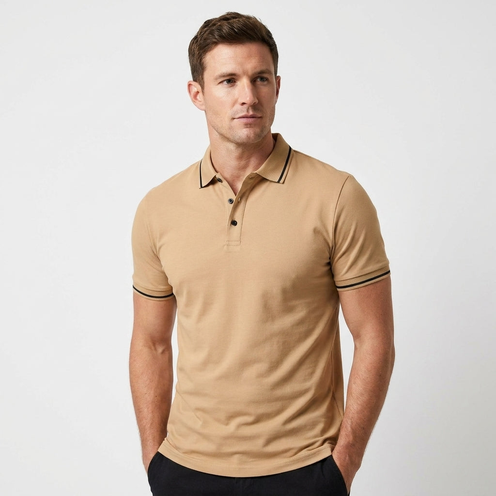 Optew Men’s Textured Colorblock Shirt
