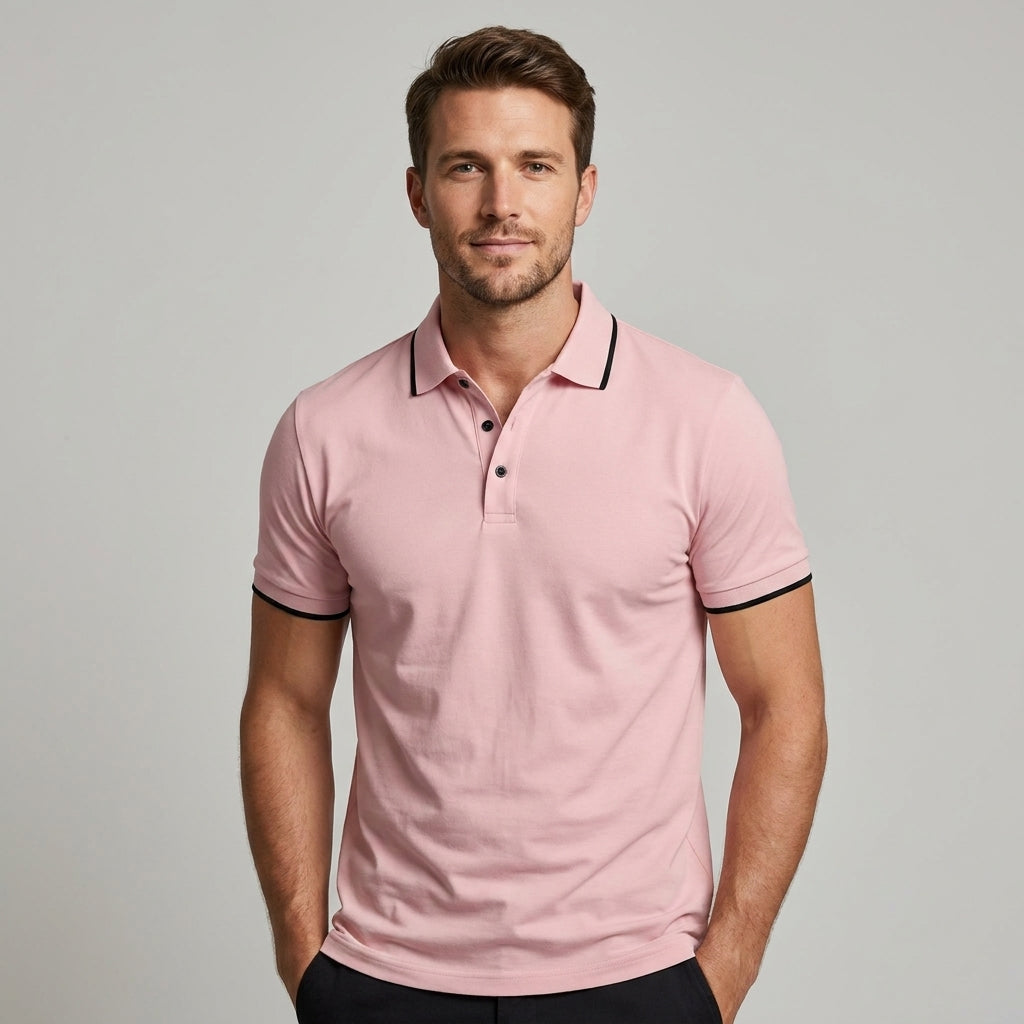 Optew Men’s Textured Colorblock Shirt
