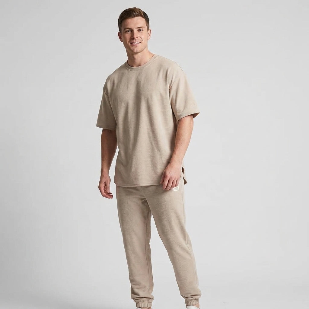 Optew Men’s Relaxed Two Piece Set