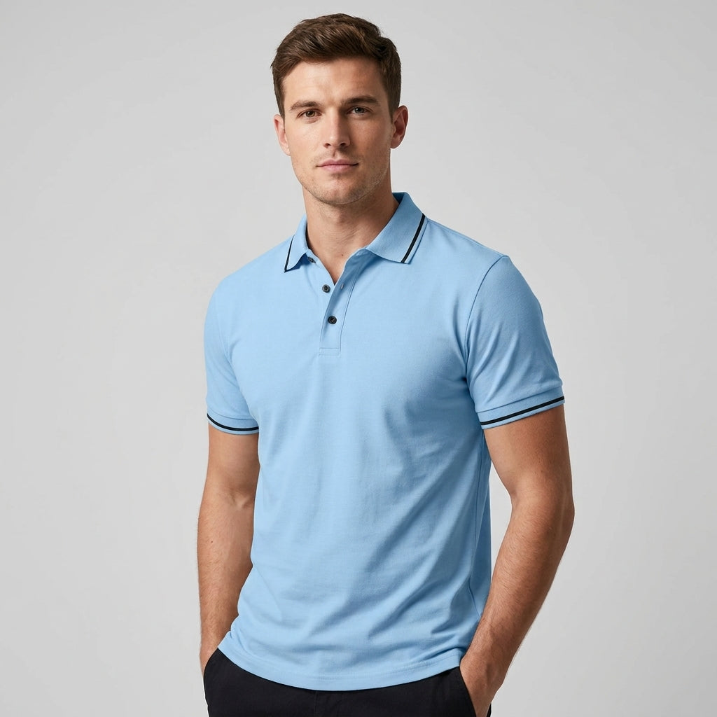 Optew Men’s Textured Colorblock Shirt