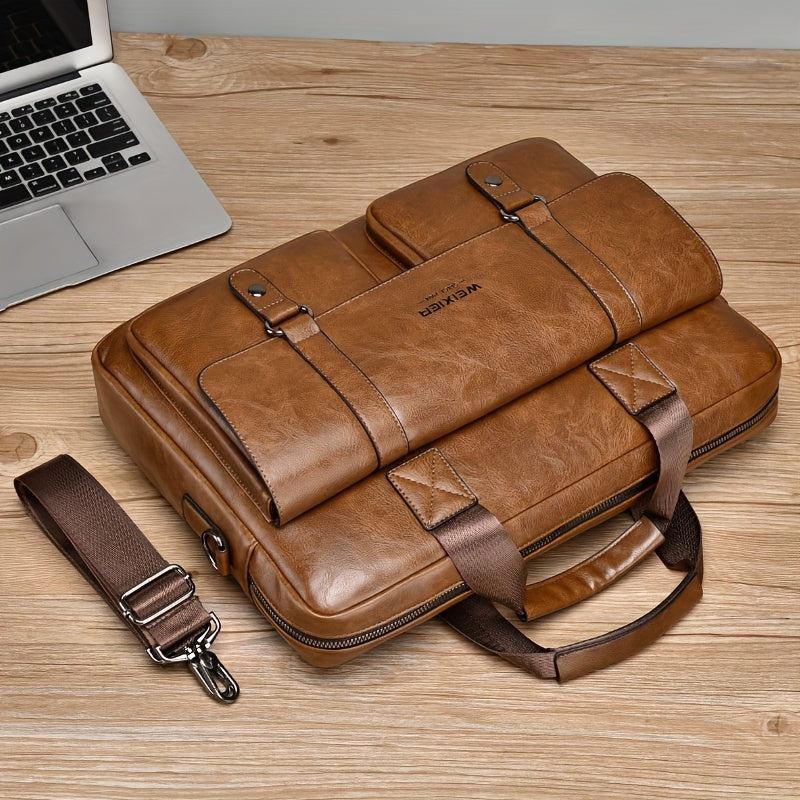 Optew Men’s Vintage Business Briefcase