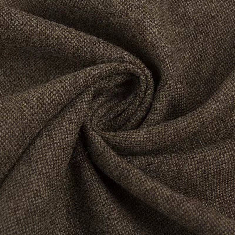 Optew Men Wedding Three‑piece Suit Tweed Wool Blend