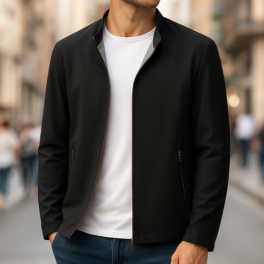 Optew Men’s Water-Resistant Zip Jacket