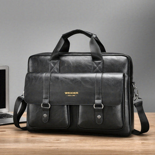 Optew Men’s Vintage Business Briefcase