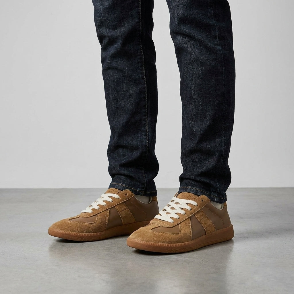 Optew Men’s Retro Low Top Sneakers
