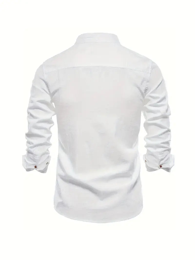 Optew Men’s Classic Button-Up Shirt