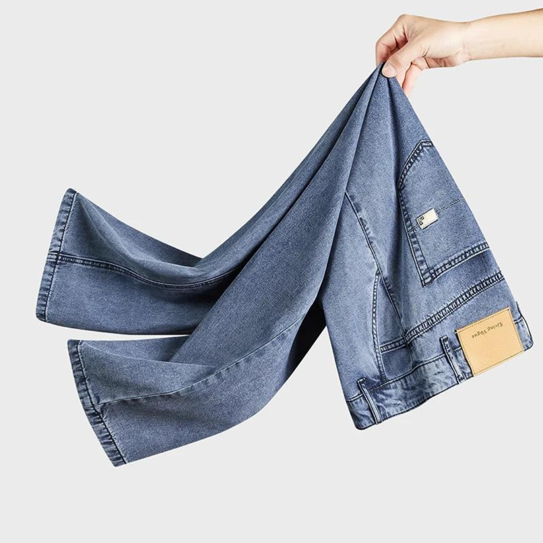 Optew Men’s Relaxed Blue Jeans
