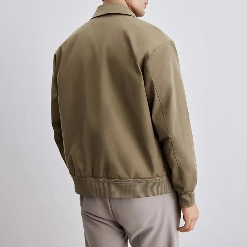 Optew Men’s Pointed Collar Jacket