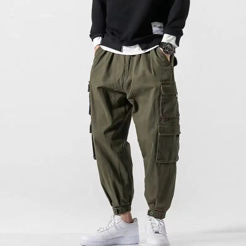 Optew Men’s Tapered Cargo Pants