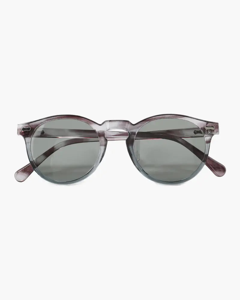 Optew Retro Round Sunglasses for Men with UV Protection Black