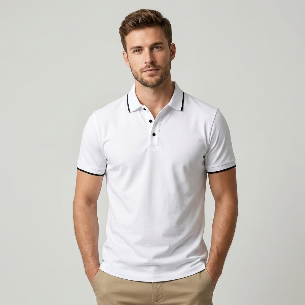 Optew Men’s Textured Colorblock Shirt