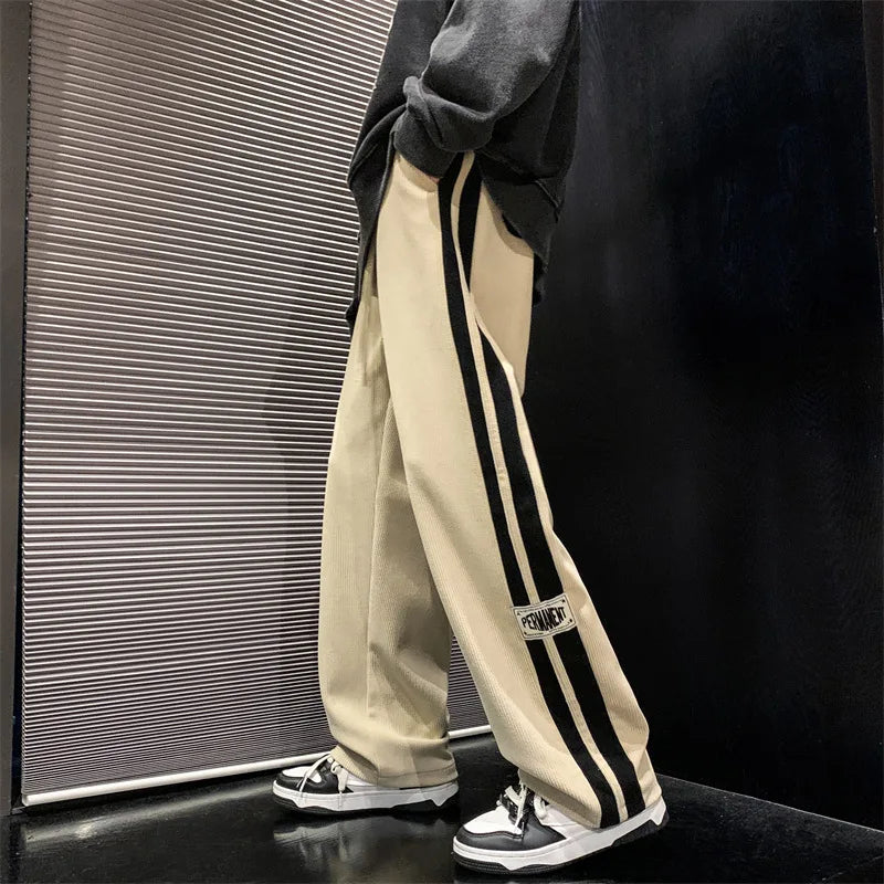 Optew Men’s Corduroy Stripe Pants