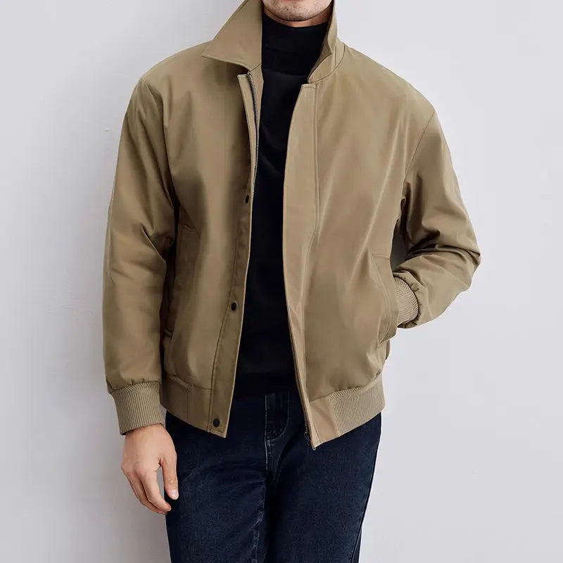 Optew Men’s Pointed Collar Jacket