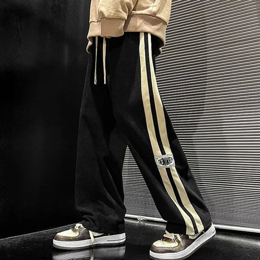 Optew Men’s Corduroy Stripe Pants