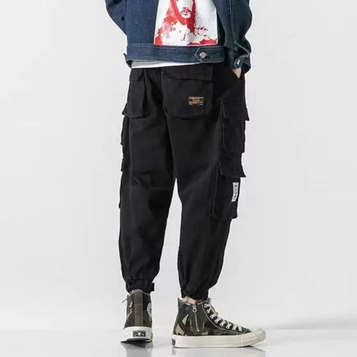 Optew Men’s Tapered Cargo Pants