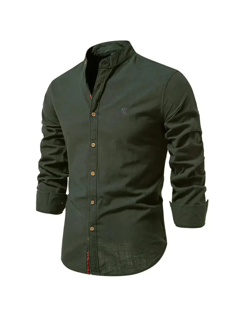 Optew Men’s Classic Button-Up Shirt