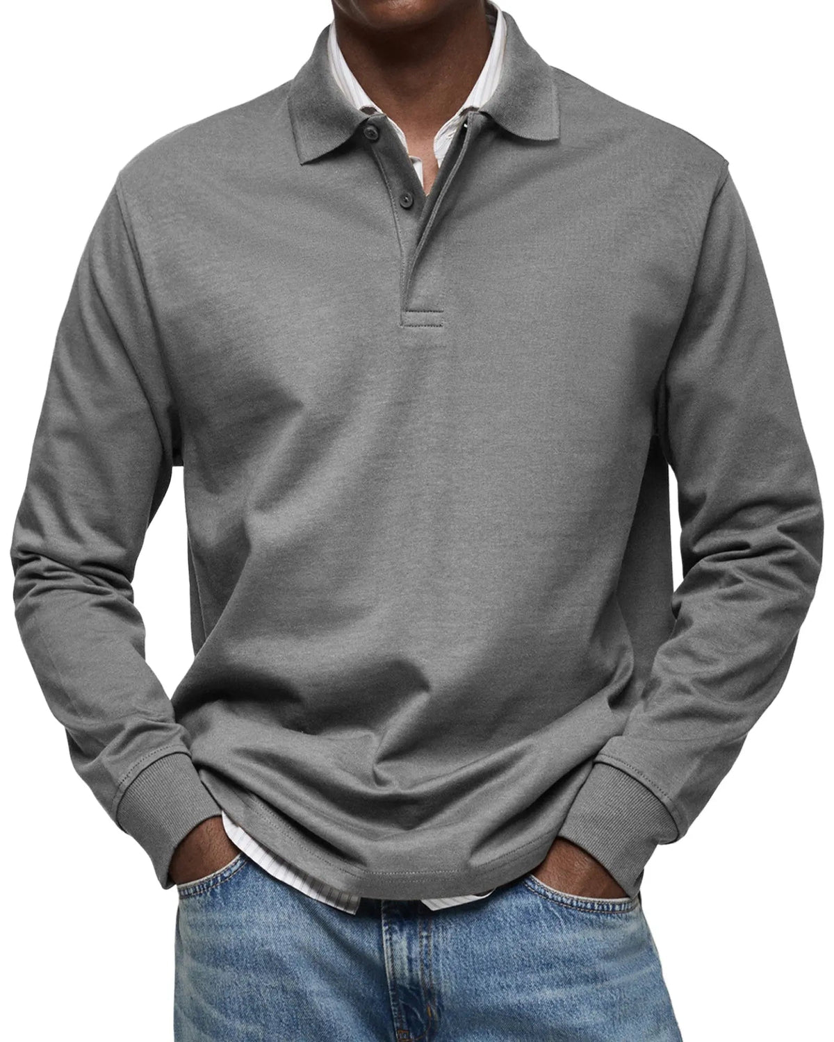 Optew Luxury Long Sleeve Polo