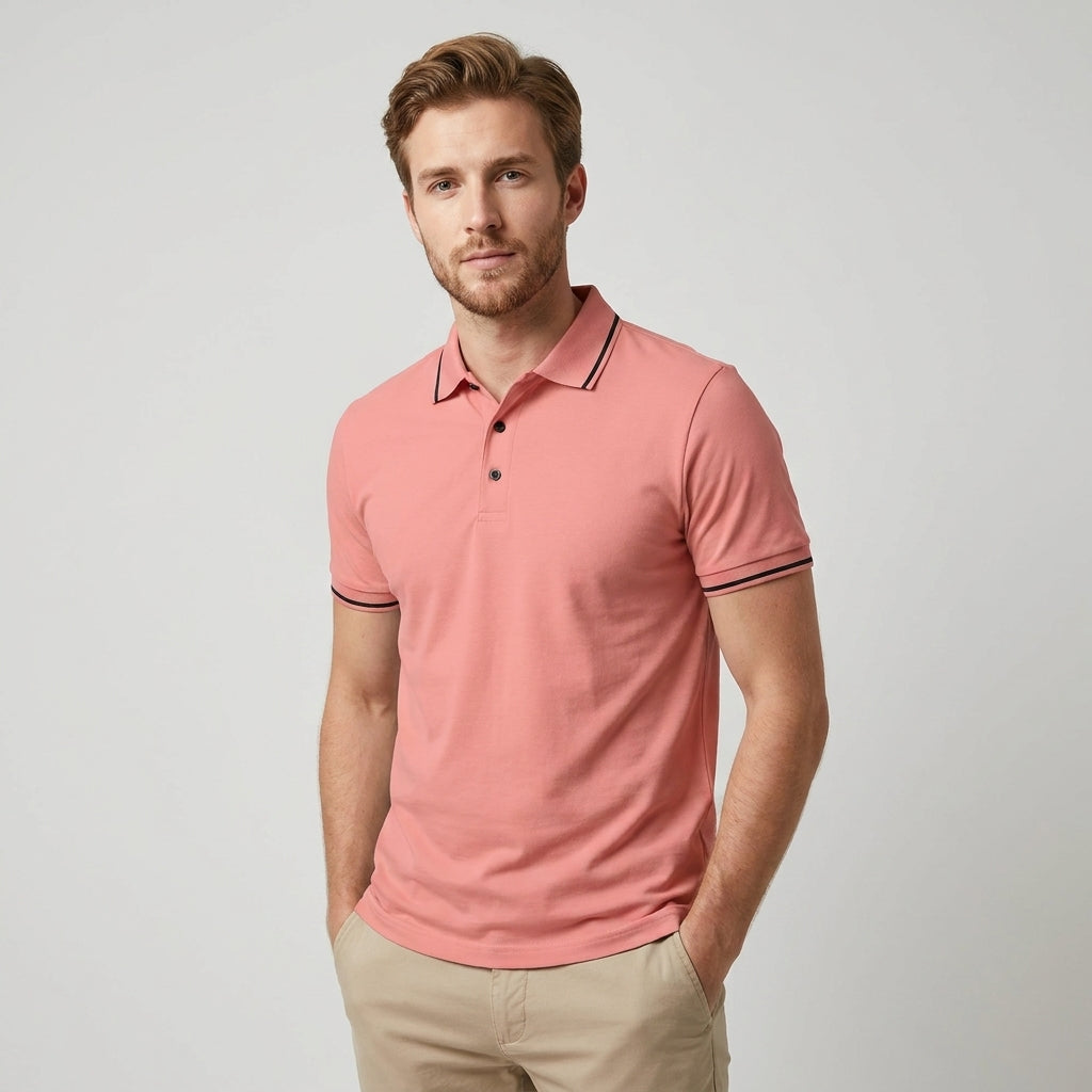 Optew Men’s Textured Colorblock Shirt