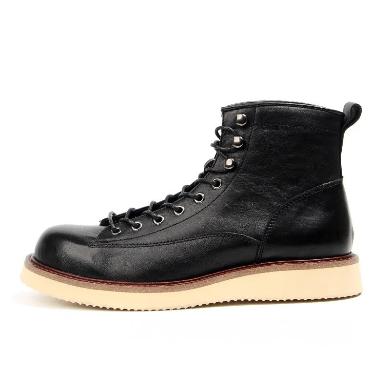 Optew Men’s Lace-Up Boots