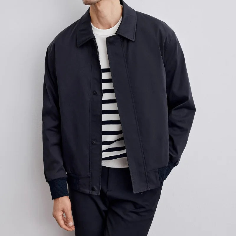Optew Men’s Pointed Collar Jacket
