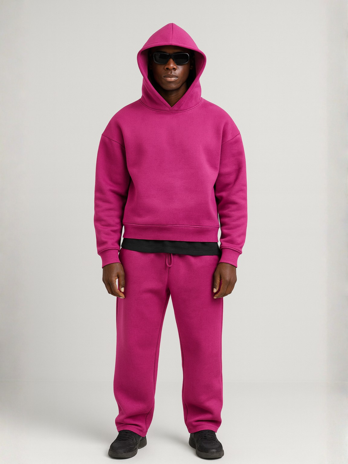 Optew Men’s Oversized Hoodie Jogger Set
