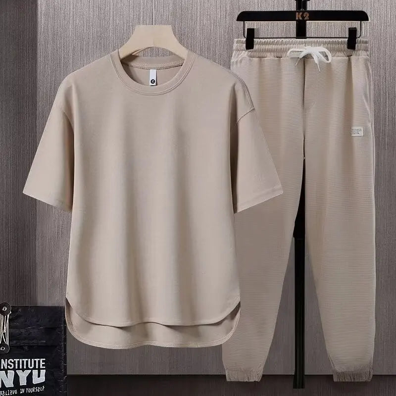 Optew Men’s Relaxed Two Piece Set