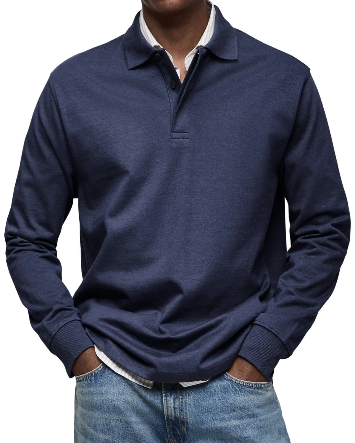 Optew Luxury Long Sleeve Polo