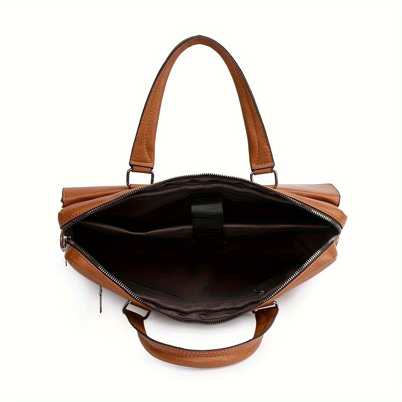 Optew Men’s Vintage Briefcase Bag