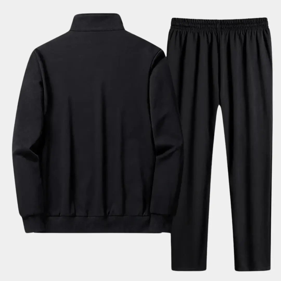 Optew Men’s Zip-Up Winter Tracksuit Set