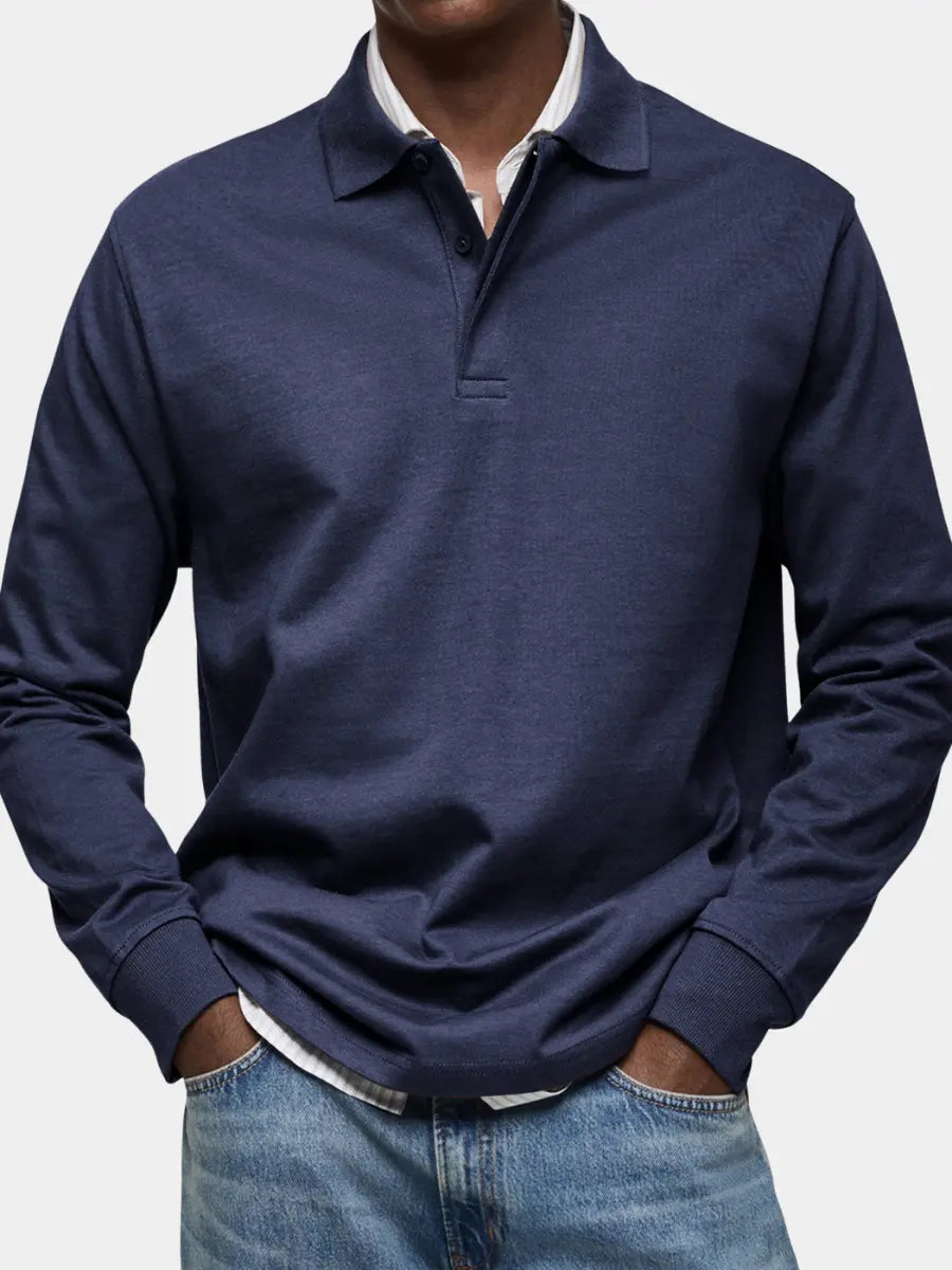 Optew Luxury Long Sleeve Polo
